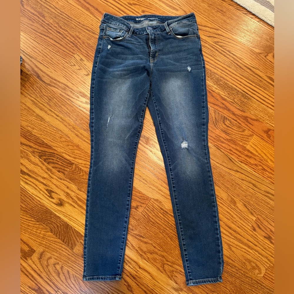Old Navy Rockstar Mud Rise Skinny